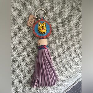 Consuela leather charm